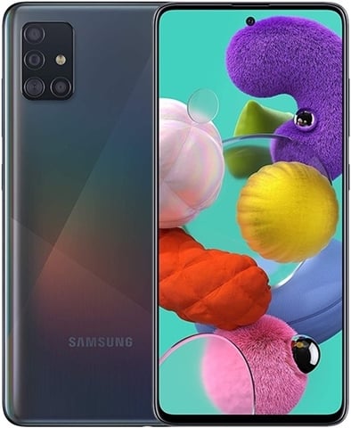 Samsung Galaxy A51 (4GB+128GB) Prism Crush Black, Unlocked B - CeX